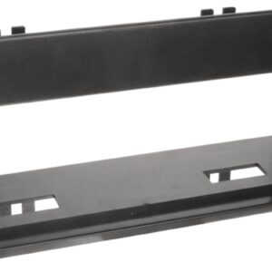 1-DIN Paneel Citroën Xantia (X2 Facelift) 1998-2001 Kleur: Zwart