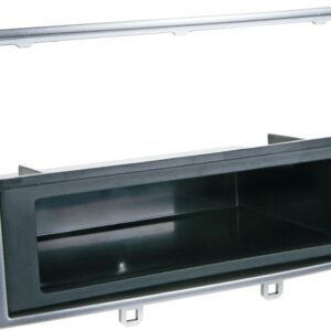 2-DIN Paneel met opbergvak Peugeot 308 2007-2014 - Kleur: Zilver