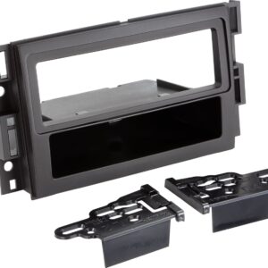 1-DIN radiopaneel met compartiment GM diverse voertuigen (METRA)