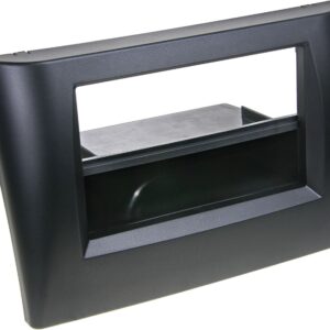 2-DIN Paneel Fiat Stilo 2001-2008 - Kleur: Zwart