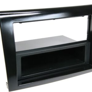 2-DIN Paneel met aflegbakje Fiat Bravo 2007-2014 - Kleur: Piano Zwart
