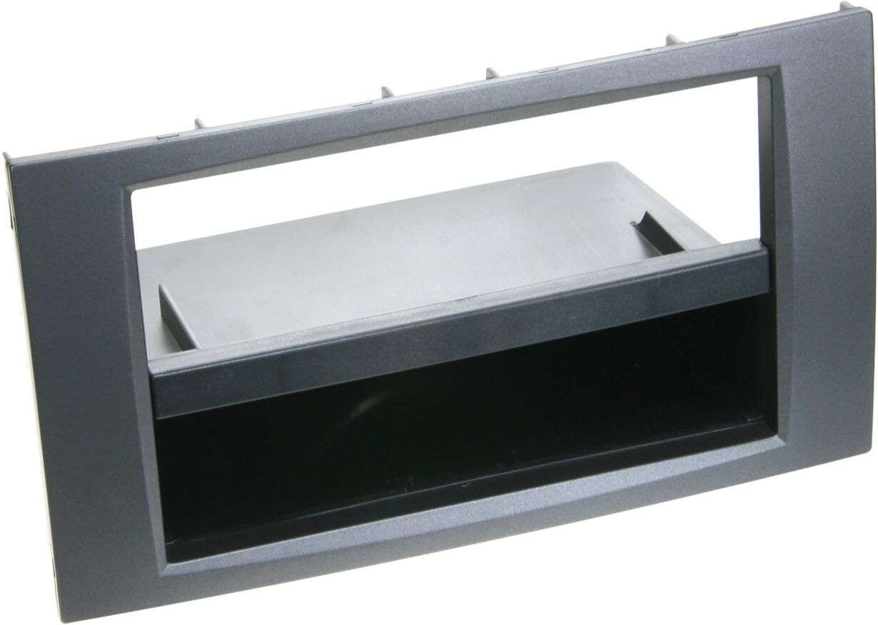 1-DIN Paneel Ford Focus/ C-Max/ Fiesta/ Fusion/ Galaxy/ S-Max/ Transit/ Kuga/ Antraciet