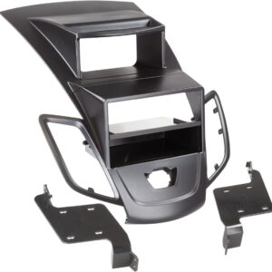 2-DIN Paneel Ford Fiesta met Multifunctioneel display 2008-2013 - Kleur: Zwart
