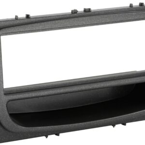 1-DIN Paneel met aflegbakje. Ford Mondeo /Focus / S-Max/ Galaxy/ Tourneo Connect  Kleur: Zwart