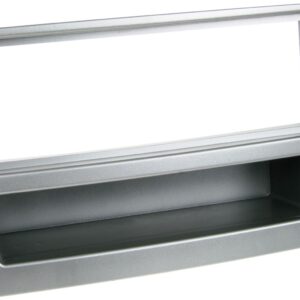 1-DIN Paneel met aflegbakje. Honda Civic VII 2004-2006 Kleur: Zilver