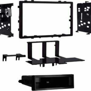 2-DIN Paneel met vak Acura/Honda/Isuzu zwart (METRA)