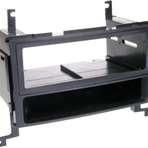 1-DIN Paneel met aflegbakje. Hyundai Santa Fé (CM) 2006-2012 Kleur: Zwart