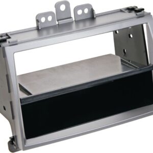 2-DIN Paneel Hyundai i20 met Pocket | 2009-2012 | Kleur: Zilver