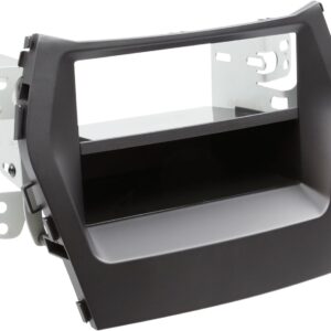 2-DIN Paneel met Pocket Hyundai Santa Fé (DM) 2012-2019 Kleur: Zwart