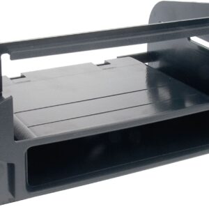 1-DIN Paneel met aflegbakje. Chrysler - Jeep - Dodge Kleur: Zwart