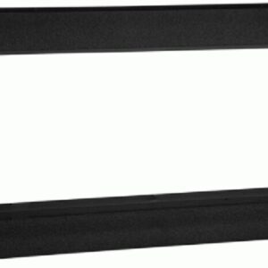 1-DIN radiopaneel Chrysler/Dodge/Plymouth zwart  (METRA)