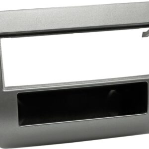 1-DIN Paneel met aflegbakje. Lancia Ypsilon (843) 2003-2011 Kleur: Antraciet