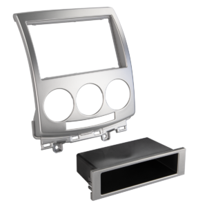 2-DIN Paneel Mazda 5- 2005-2010 Kleur: Zilver