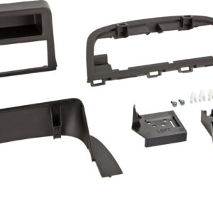 1-DIN Paneel met opbergvak Mazda 3 2013-2017 - Kleur: zwart