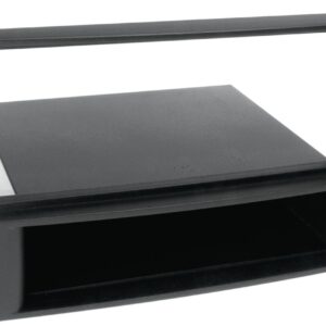 1-DIN Paneel met aflegbakje. Kia Sorento (BL/JC Facelift) 2006-2009 Kleur: Zwart