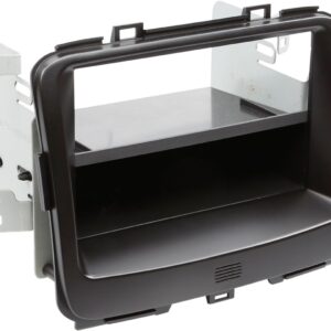 2-DIN Paneel Kia Carens 2013-2019 Kleur: Zwart