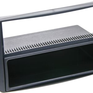 2-DIN Paneel met opbergvak Mercedes Benz C-Klasse/ CLK-Klasse/ G-Klasse/ Vito/ Viano - Kleur: Zwart