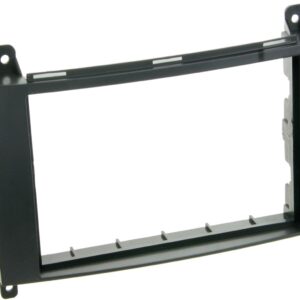 2-DIN Paneel Mercedes Benz A-Klasse/ B-Klasse/ Viano/ Vito - Kleur: Zwart