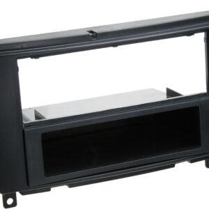 2-DIN Paneel Mercedes Benz CLK-Klasse facelift (C209) (A209) 2004-2010 Kleur: Zwart