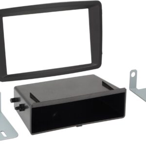 2-DIN Paneel Mercedes Benz C-Klasse/ CLK-Klasse/ Vito/ Viano Kleur: Zwart