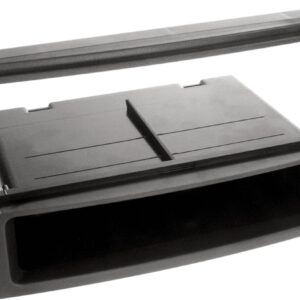 1-DIN Paneel met aflegbakje. Chevrolet Corvette / Uplander - Hummer H3 Kleur: Zwart