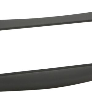 1-DIN Paneel Renault Laguna III 2007-2015 Kleur: Zwart