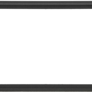 1-DIN Paneel Renault Trafic III (L/LJ) Nissan Primastar III (4/J4) - Kleur: zwart