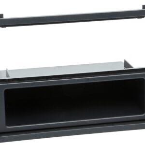 2-DIN Paneel Saab 9.3 2005-2012 - Kleur: Zwart