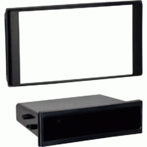2-DIN radiopaneel met opbergvak Subaru diverse voertuigen (METRA)