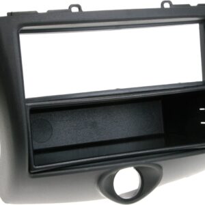 2-DIN Paneel Toyota Yaris (P1) Yaris Verso (P2) 2003-2005 - Kleur: Zwart