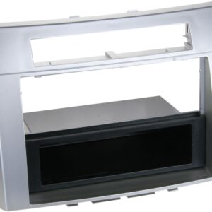 2-DIN Paneel Toyota Corolla Verso 2004-2009 - Kleur: zilver