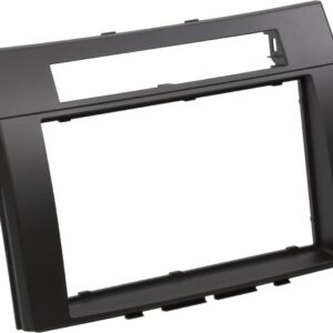 2-DIN Paneel Toyota Corolla Verso 2004-2009 - Kleur: zwart