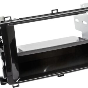 2-DIN Paneel Toyota Auris -  Auris Sport 2013-2015 Kleur: Piano Zwart