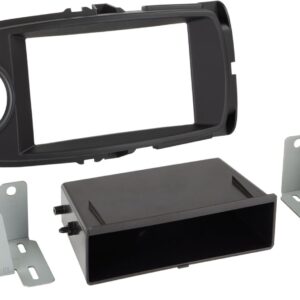 2-DIN Paneel Toyota Yaris 2014-2019 Kleur: Zwart