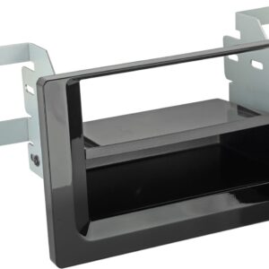 2-DIN Paneel met aflegbakje Toyota Auris 2016-2019 Kleur: Piano Zwart