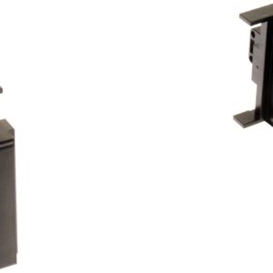 1-DIN Paneel Audi A4 B5 (8D) / A6 C4 (A4) / A8 D2 (4D0 Kleur: Zwart