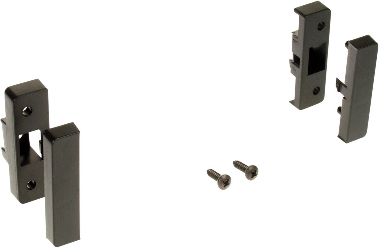 1-DIN Paneel Audi A3 (8L) 1996-2000 Kleur: Zwart