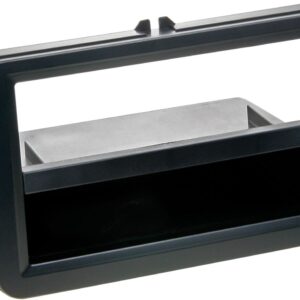 2-DIN Radio Paneel met aflegvak Seat/Skoda/Volkswagen zwart