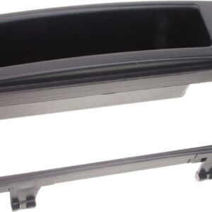 1-DIN Paneel met aflegbakje. Volkswagen Touareg / Mulivan/ T5 Transporter/ Caravelle  Kleur: Zwart