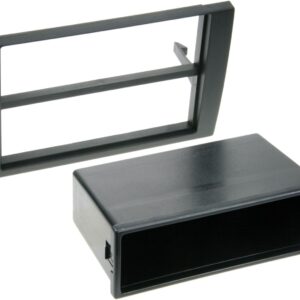 2-DIN Paneel Audi A4 B6 / B7  (8E) - Seat Exeo (3R)  Kleur: Zwart