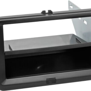 2-DIN Paneel met opbergvak Seat - Skoda - Volkswagen - Kleur: Zwart
