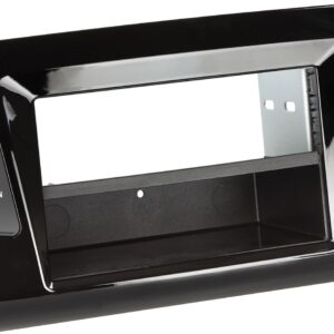 2-DIN Paneel met pocket Skoda Octavia 2013-2018 Kleur: Piano Zwart