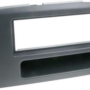 1-DIN Paneel met aflegbakje. Volvo S80 (T/K) 1998-2006 Kleur: Zwart