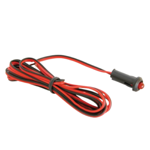 Knipperled rood (alarm simulator) 12V in blister