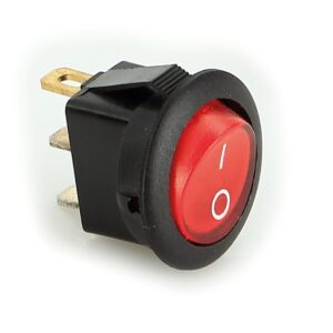 On / Off switch rood max 10A doorsnede 20mm
