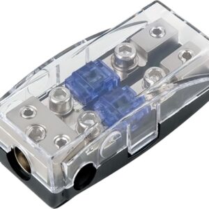 Mini ANL zekeringhouder (zilver ) 1 x 35 mm² + 2 x 20 mm²