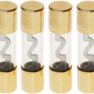 AGU zekering 40 Ampere (zilver) 4 stuks in blister