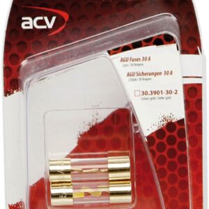 AGU zekering 30 Ampere (gold) 2 stuks