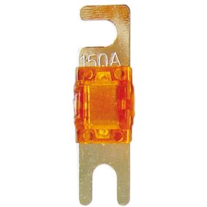 Mini ANL zekering 150 Ampere 4 stuks Zilver