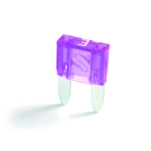 mini zekering 3 ampère 5 stuks in blister